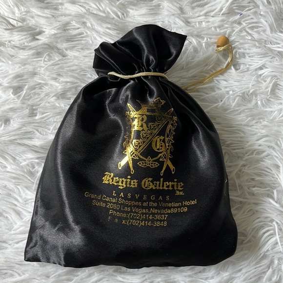 ALDO Women’s Adwendania Waist belt in black/clear/gold size Medium - Picture 2 of 6